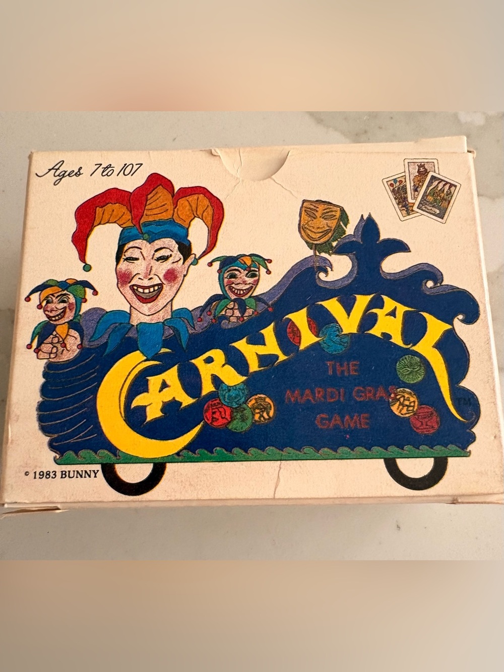Rare, 1983 New Orleans Mardi Gras Carnival Playing Cards